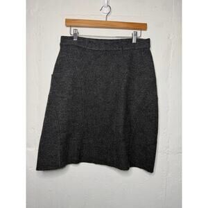 Anthropologie Sparrow 100% Merino Wool Skirt Size Medium